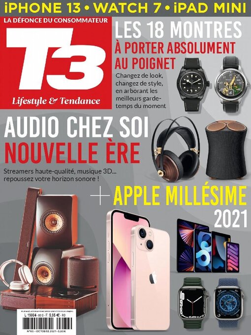 Détails du titre pour T3 Gadget Magazine France par Blizz Media - Disponible